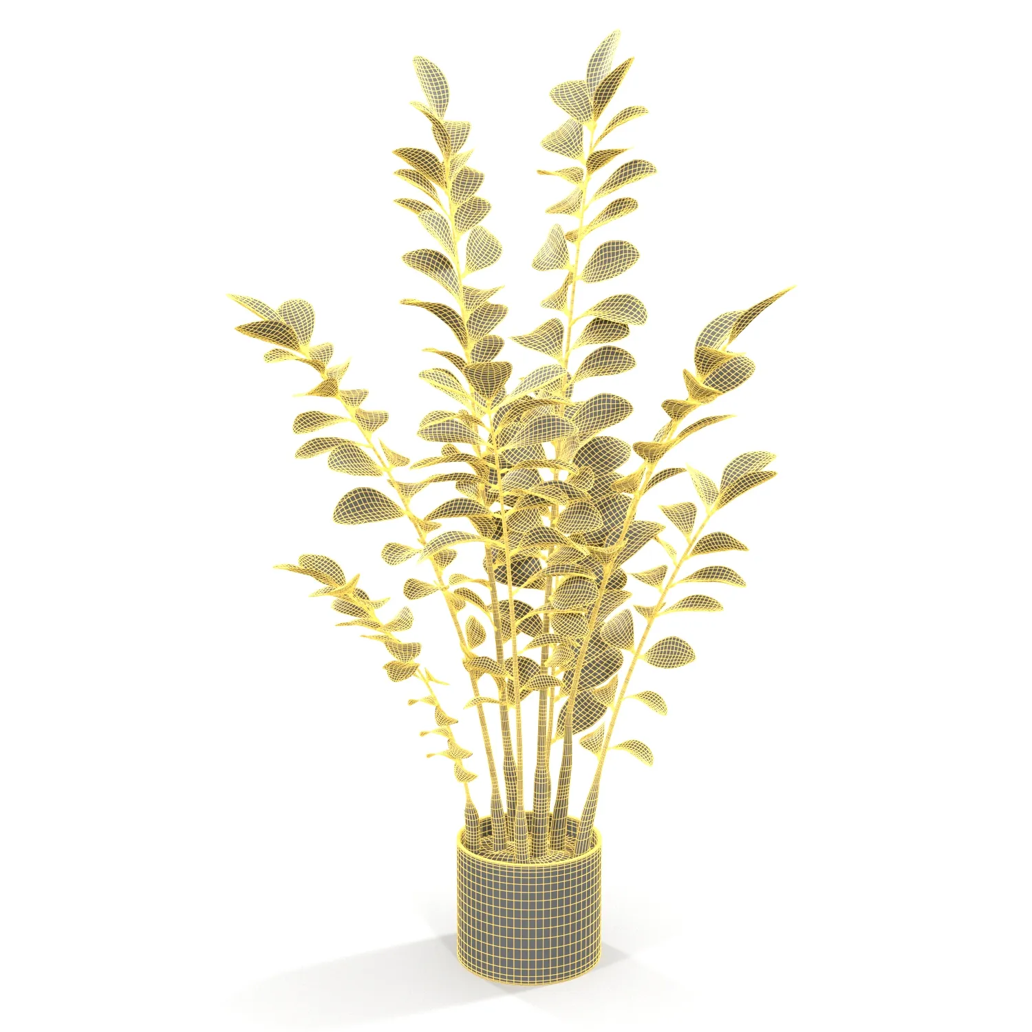 Zanzibar Gem Plant PBR 3D Model_07